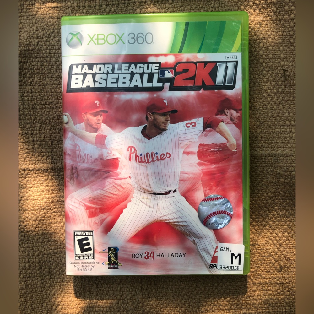 Xbox 360 Major League Baseball 2K11 2K Sports Video Game